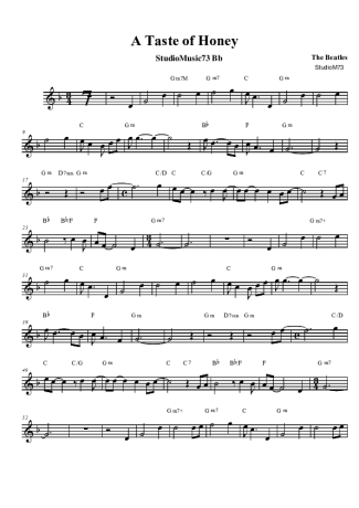 The Beatles  score for Clarinet (Bb)