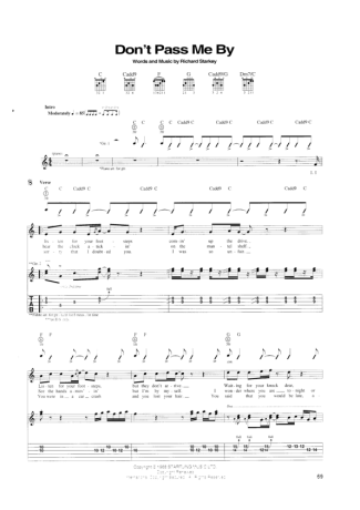 The Beatles  score for Guitar