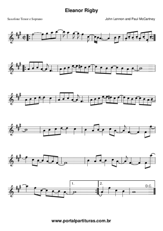 The Beatles  score for Clarinet (Bb)