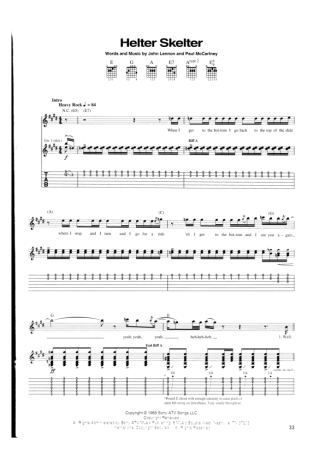 The Beatles  score for Guitar