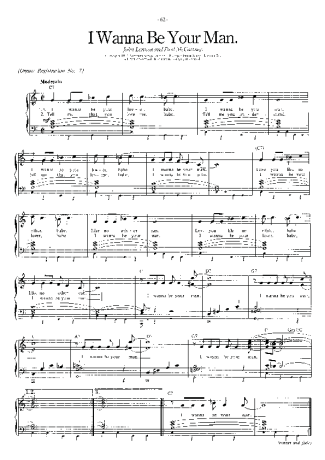 The Beatles  score for Piano