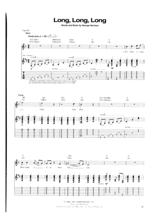 The Beatles  score for Guitar