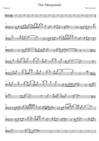 The Carpenters  score for Cello