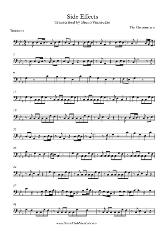 The Chainsmokers  score for Trombone
