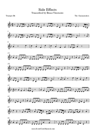 The Chainsmokers  score for Trumpet