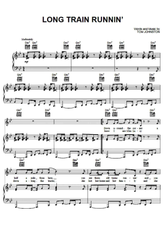 The Doobie Brothers Long Train Runnin score for Piano