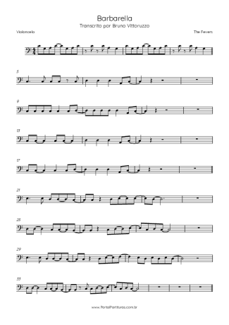 Score for Cello