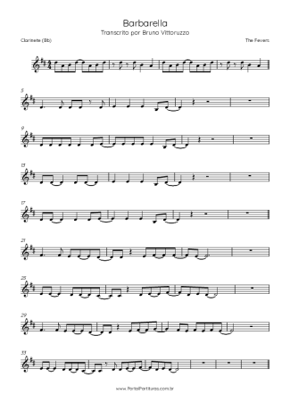 Score for Clarinet (Bb)