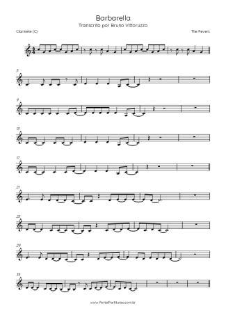 Score for Clarinet (C)