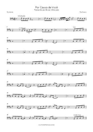 Score for Trombone