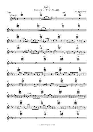 Score for Acoustic Guitar