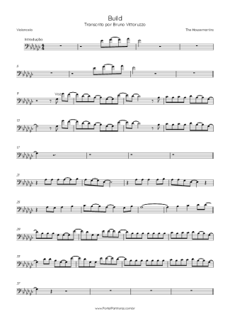 Score for Cello