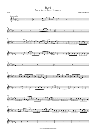 Score for Harmonica