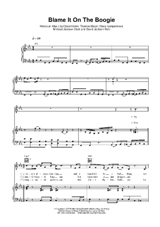 Score for Piano