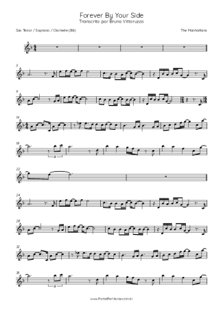The Manhattans  score for Tenor Saxophone Soprano (Bb)
