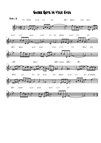 The Platters  score for Clarinet (Bb)