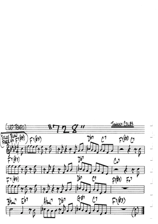 The Real Book of Jazz  score for Flute