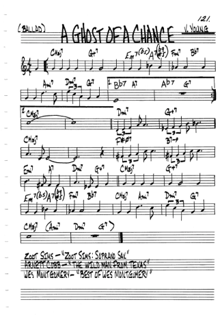 The Real Book of Jazz  score for Clarinet (C)