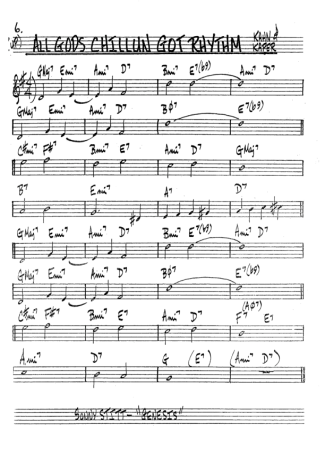 The Real Book of Jazz  score for Trumpet