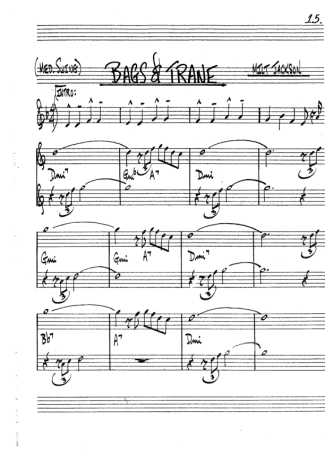 The Real Book of Jazz  score for Clarinet (Bb)