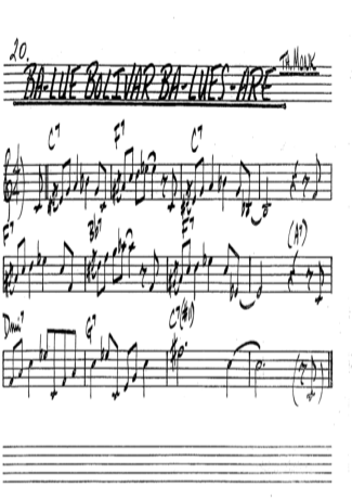 The Real Book of Jazz Balue Bolivar Balues Are score for Tenor Saxophone Soprano (Bb)