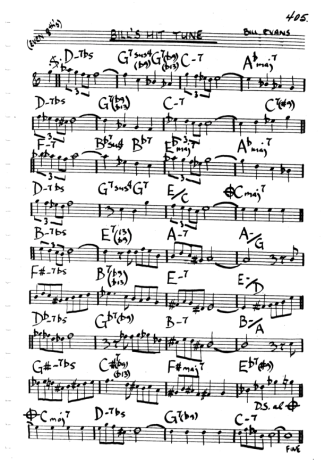 The Real Book of Jazz  score for Clarinet (C)