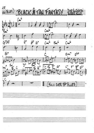 The Real Book of Jazz  score for Trumpet