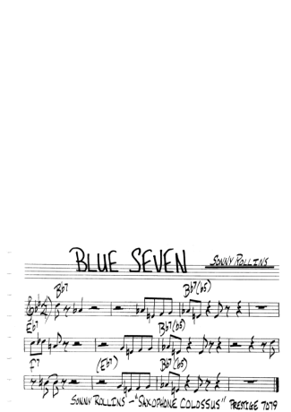 The Real Book of Jazz  score for Clarinet (C)