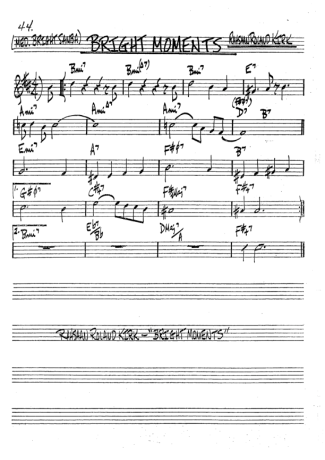 The Real Book of Jazz  score for Clarinet (Bb)