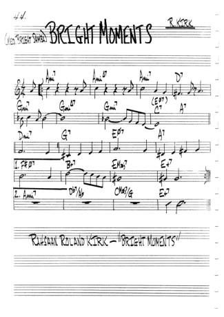 The Real Book of Jazz  score for Flute