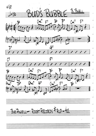 The Real Book of Jazz  score for Flute