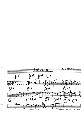 The Real Book of Jazz Byrdlike score for Harmonica