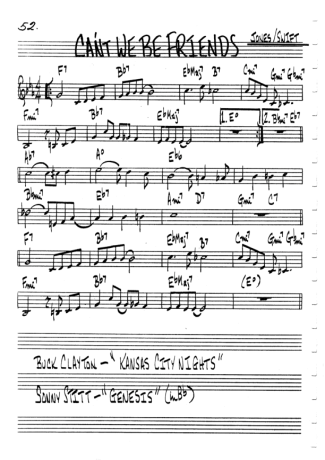 The Real Book of Jazz  score for Clarinet (C)