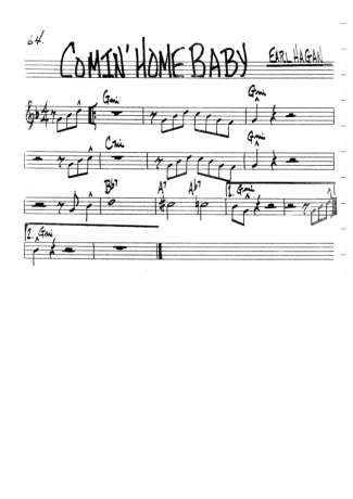 The Real Book of Jazz  score for Flute