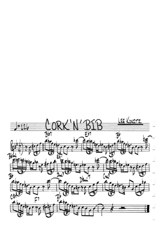 The Real Book of Jazz Cork N Bib score for Violin