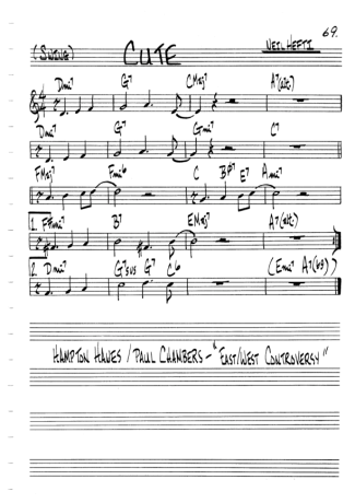 The Real Book of Jazz  score for Flute