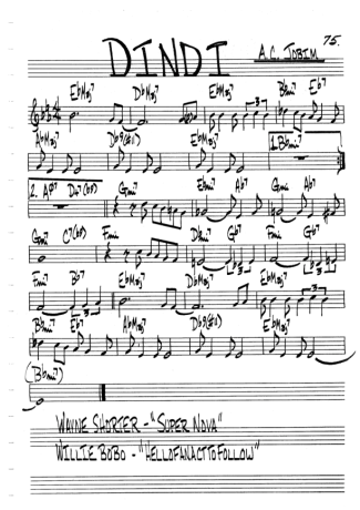 The Real Book of Jazz  score for Clarinet (C)