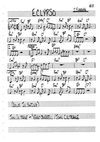 The Real Book of Jazz  score for Clarinet (C)