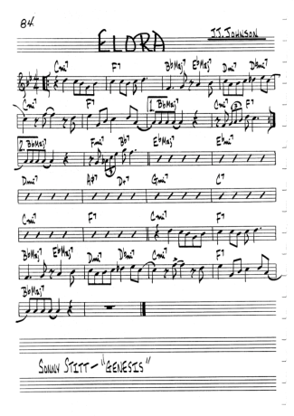 The Real Book of Jazz Elora score for Clarinet (C)