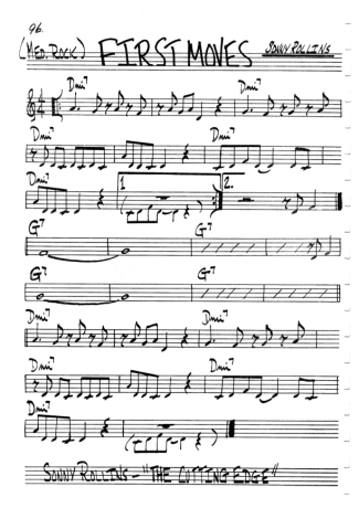The Real Book of Jazz First Moves score for Flute