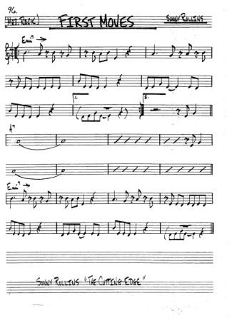 The Real Book of Jazz  score for Trumpet