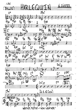 The Real Book of Jazz  score for Clarinet (C)