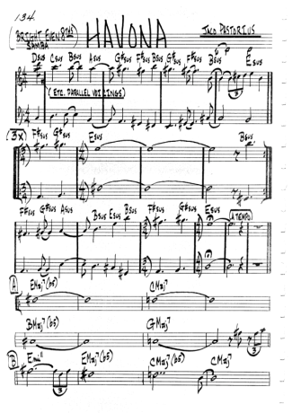 The Real Book of Jazz  score for Clarinet (C)