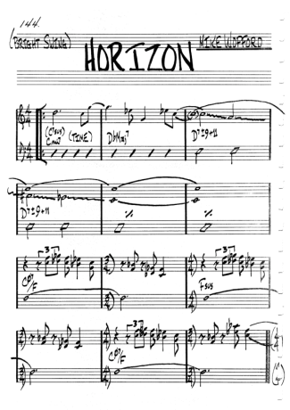 The Real Book of Jazz Horizon score for Flute