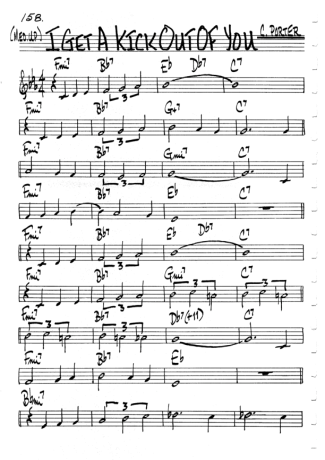 The Real Book of Jazz  score for Clarinet (C)