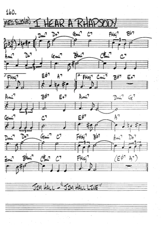 The Real Book of Jazz  score for Clarinet (Bb)