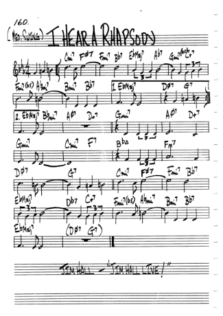 The Real Book of Jazz  score for Clarinet (C)