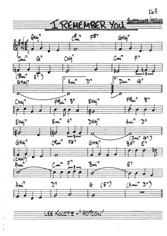 The Real Book of Jazz  score for Tenor Saxophone Soprano (Bb)