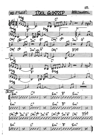The Real Book of Jazz Idol Gossip score for Tenor Saxophone Soprano (Bb)