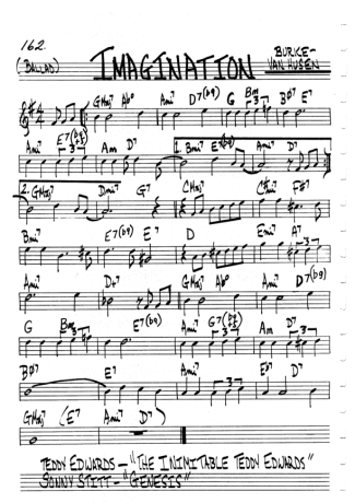 The Real Book of Jazz Imagination score for Violin